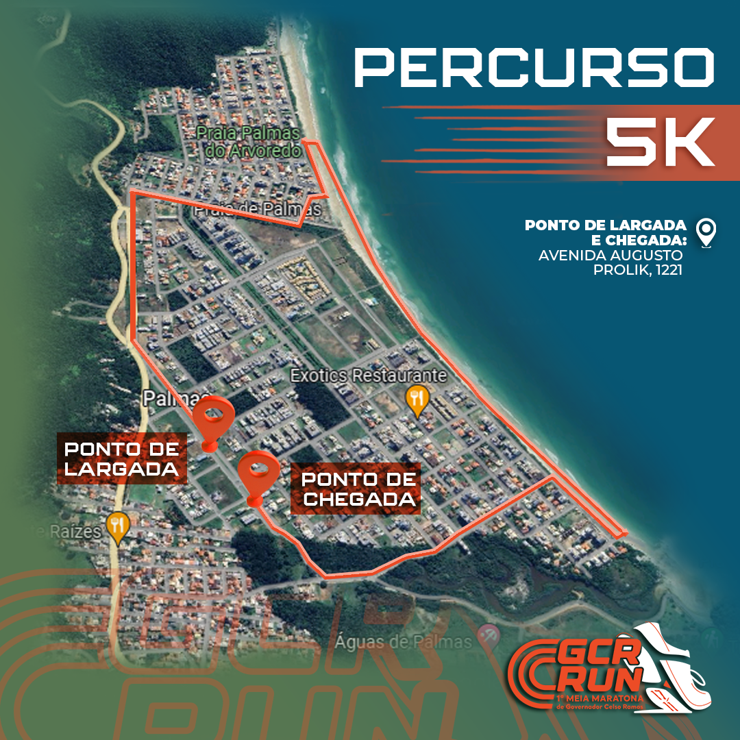 Percurso 5Km